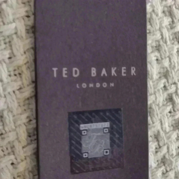 NWT Ted Baker London Chocolate Wicker Leather S/M Woven Leather Hip Belt - Picture 6 of 7